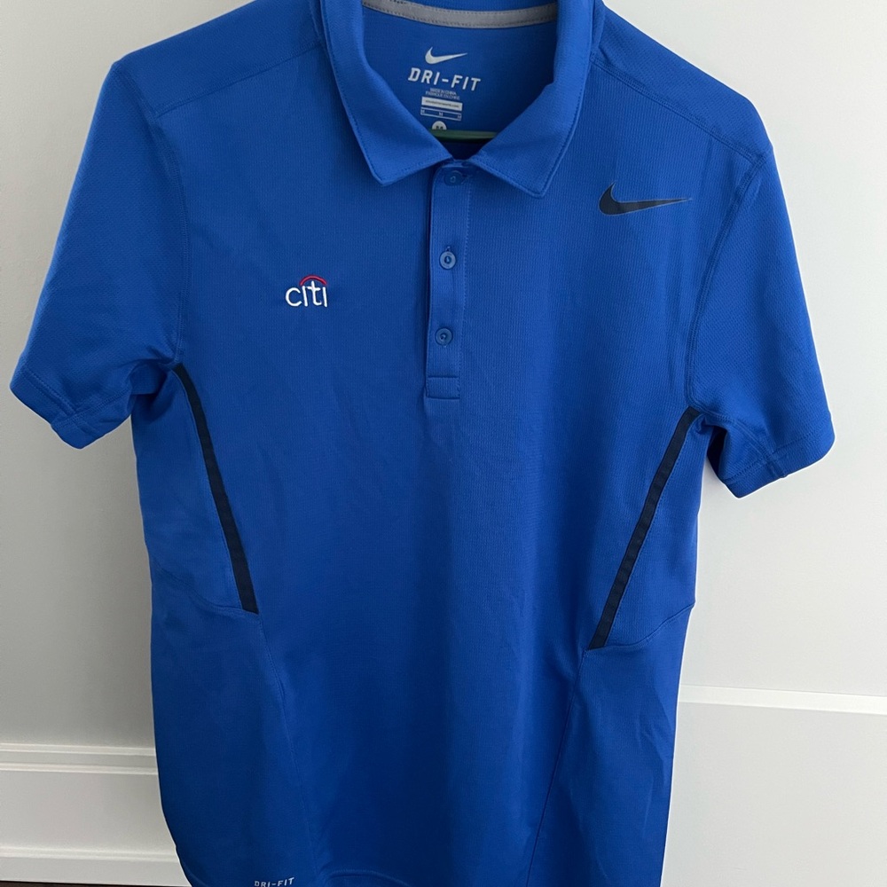 Nike Royal Blue Dri-FIT Polo Shirt